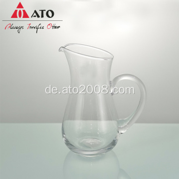 Küche klassisches klares Glas Wasser Kaffee Krug Getränkware